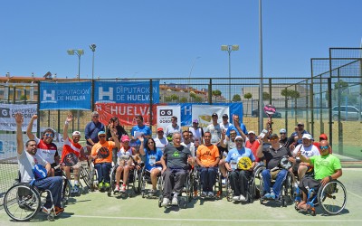 El I Circuito de Pádel Adaptado Ortopedia Gordillo corona a De Anta y Goñi